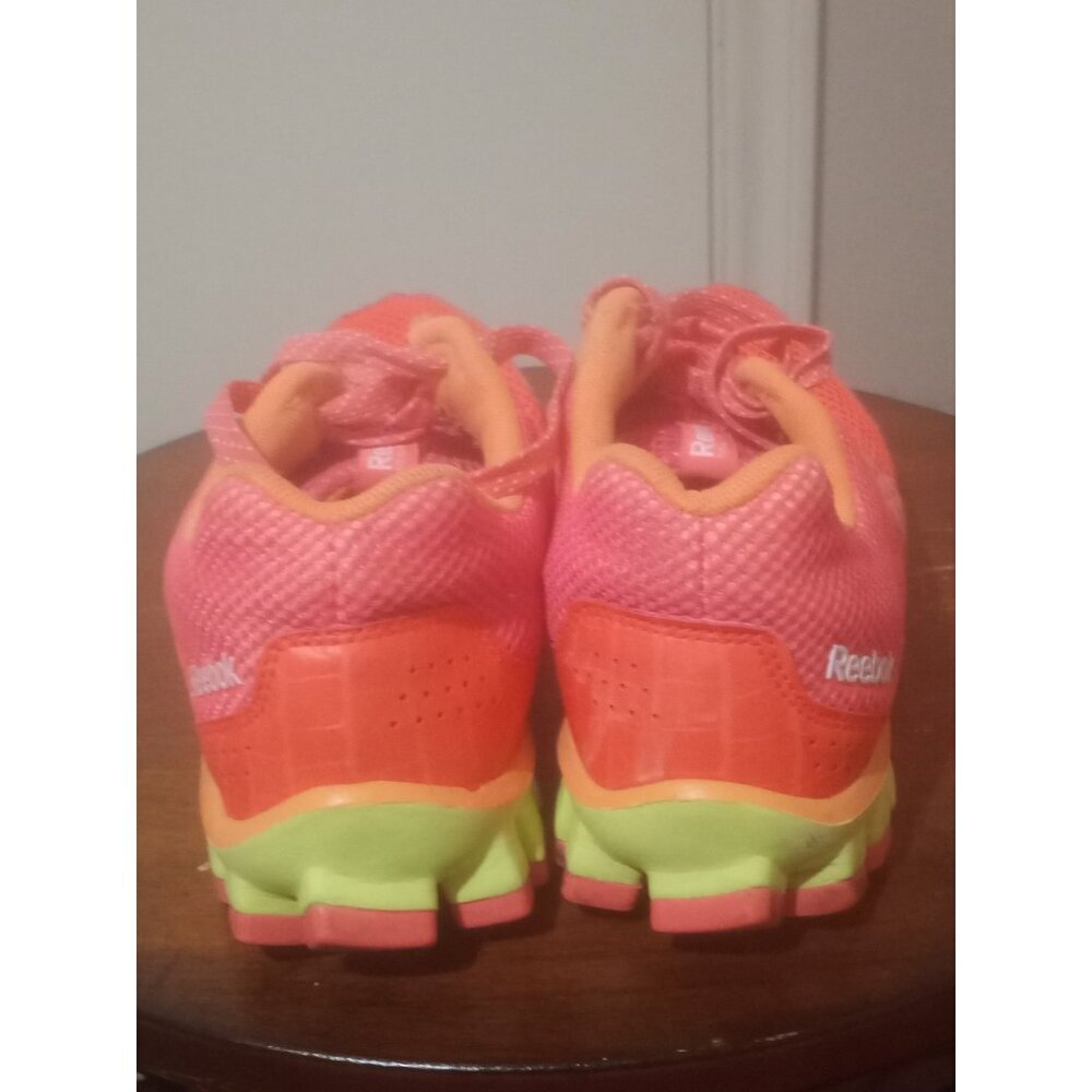 Reebok Realflex Scream 2.0 Womens Size 9 Pink Walking Running Shoes Sneakers - Picture 10 of 12